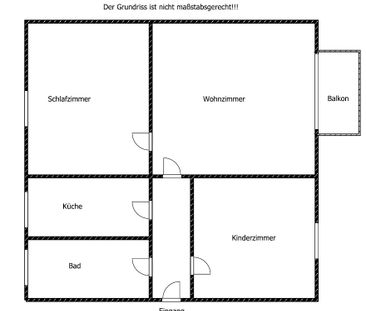 Für junge Familie 3- Raumwohnung mit Balkon!!! plus 1 Monat kalt mi... - Photo 3