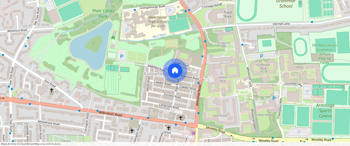 Mabfield Road, Fallowfield, Manchester, M14