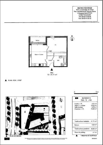 Location Appartement 2 pièces 41m² BEGLES 33130 - Photo 4