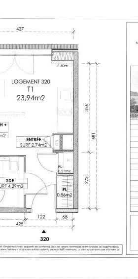 Location Appartement 1 pièce 23m² REIMS 51100 - Photo 2