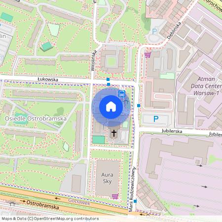 ul. Łukowska, Gocławek, Praga-Południe, Warszawa, mazowieckie