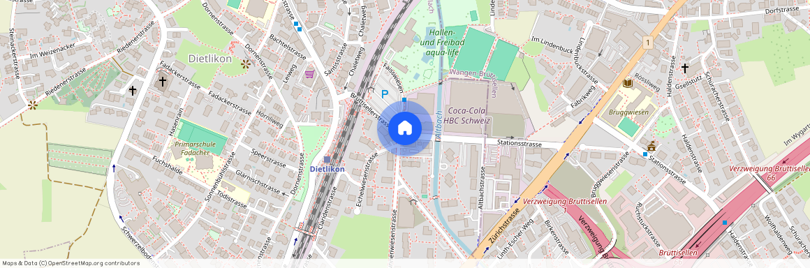 8305, Dietlikon, Brüttisellerstrasse