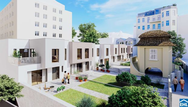 Moderne Townhouses mit Garten und Terrasse im 3. Bezirk - Photo 1