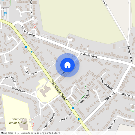 Martin Avenue, Denmead, Waterlooville, Hampshire, PO7