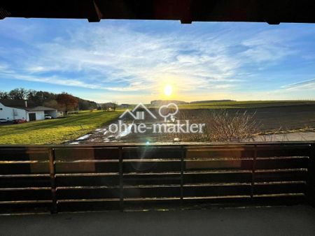 3-Zimmer-Wohnung mit Süd-West-Balkon – neu renoviert, ruhige Ortsrandlage - Photo 2