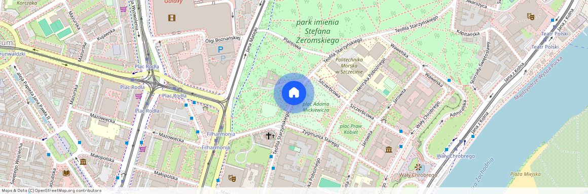 Adama Mickiewicza, Adama Mickiewicza, Szczecin
