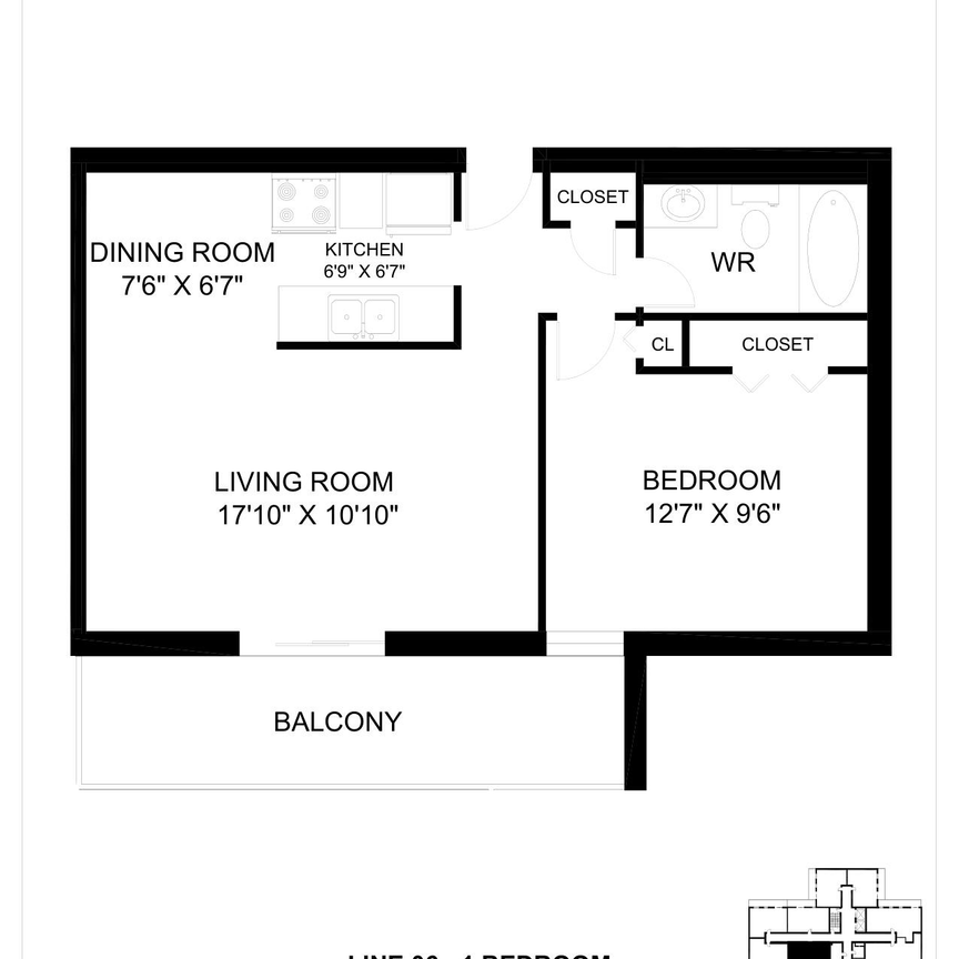 1 Bedroom - Photo 1