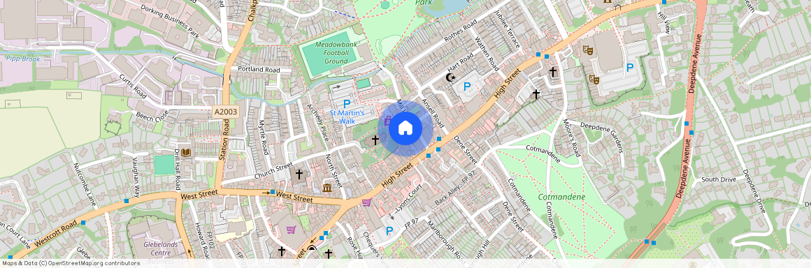 St. Martins Walk, Dorking, RH4 1UT