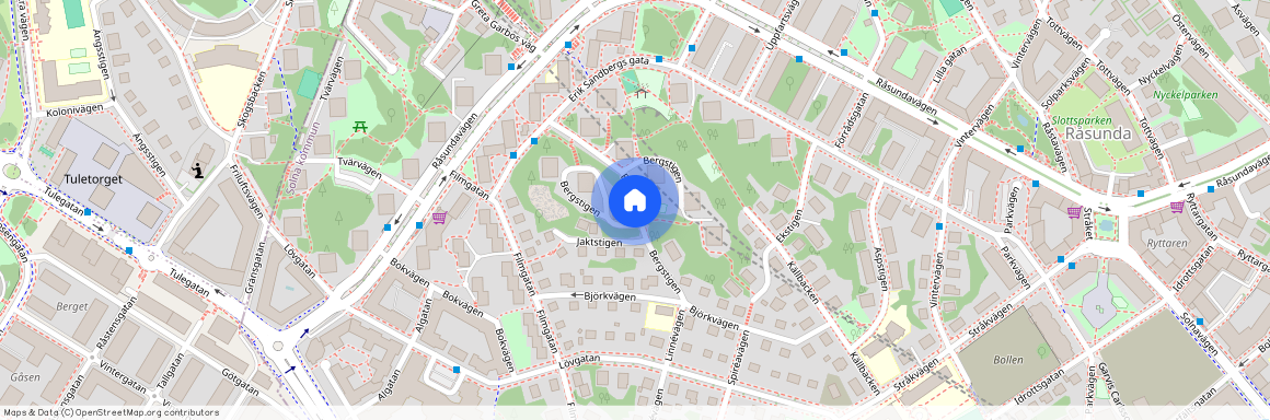 Bergstigen, Solna
