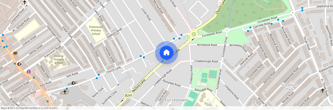 Rectory Lane Tooting SW17 9PX
