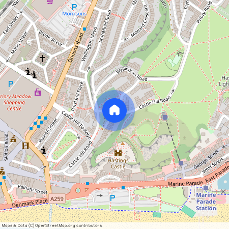 Castle Hill Road, Hastings TN34