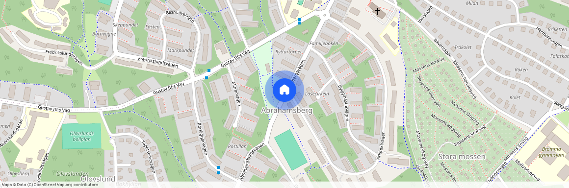 Abrahamsbergsvägen, Bromma