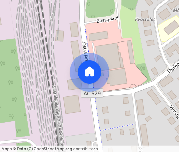 Östra järnvägsgatan, Vännäs - Foto 1