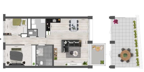 Appartement te huur: Koningsloper 405 5348 KS Oss - Foto 3