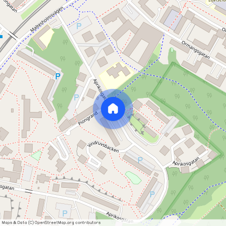 Aprikosgatan, Hässelby
