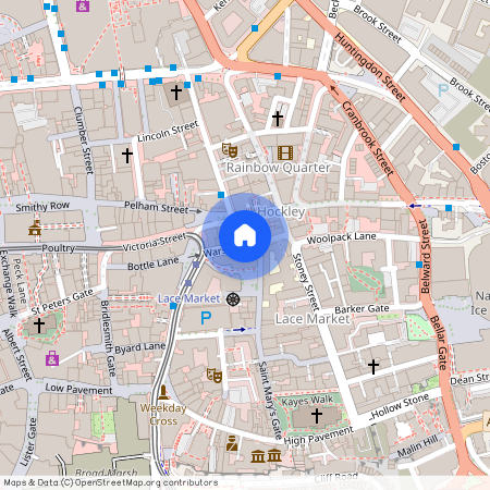 Warser Gate, Lace Market, NG1