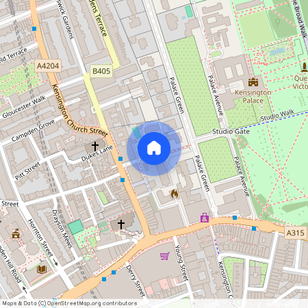 York House Place, Kensington, London, W8