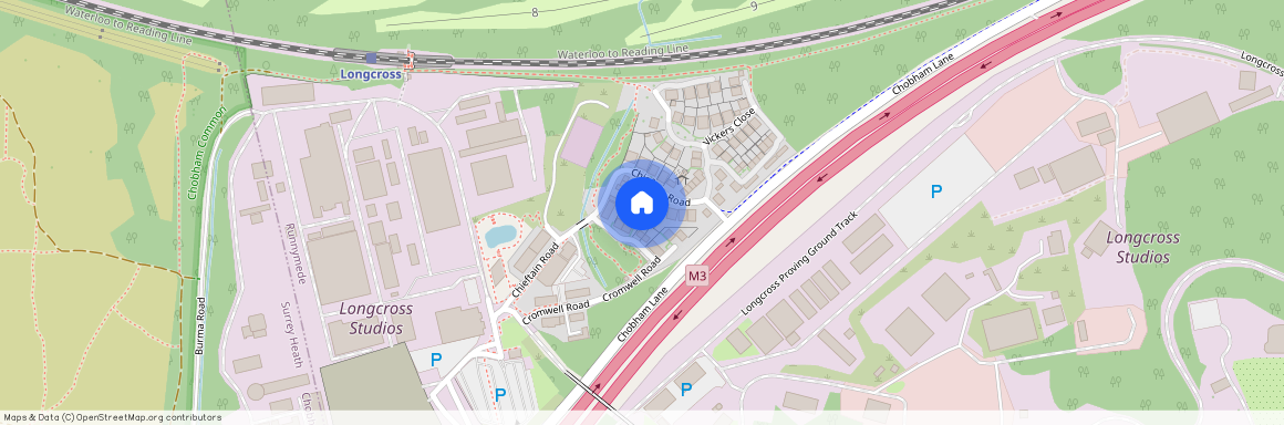 Calton Close Longcross KT16, Longcross, KT16