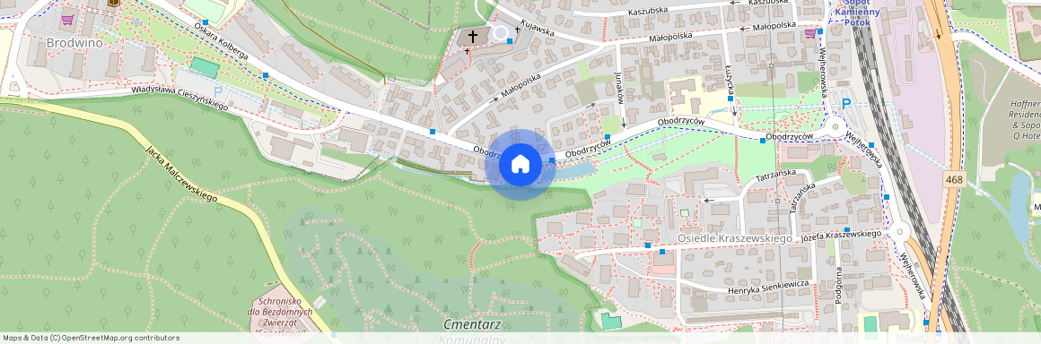 Kamienny Potok, Sopot, pomorskie