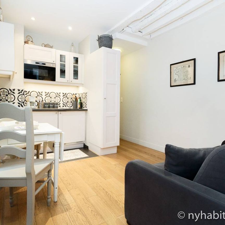 Logement à Paris, Location meublée - Studio avec Alcôve T1 - Le Marais (PA-3160) - Photo 1