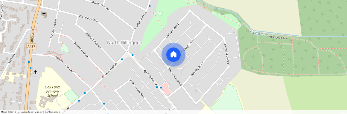 Oakleigh RoadUxbridge UB10 9EL