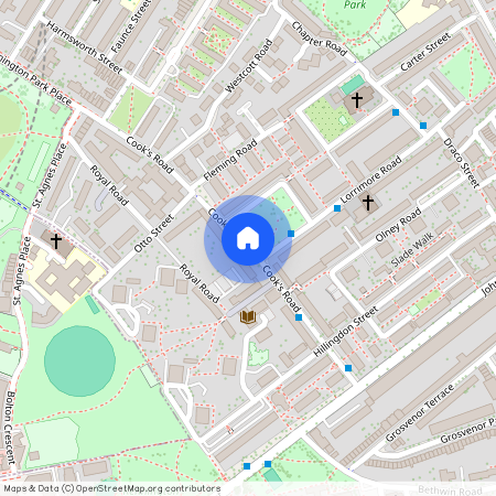 Cooks Road, Kennington, London, SE17