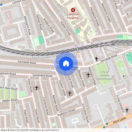 Ferndale Road, Clapham North, London, SW4
