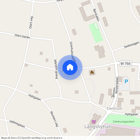 Bergsgatan, Långshyttan