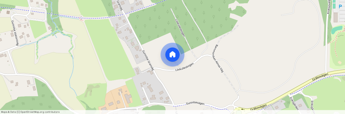 Lövkulleskogen, Gunnilse