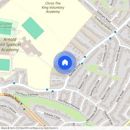 Cowdrey Gardens, Arnold, Nottingham, NG5