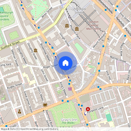 Churston Mansions, 176 Grays Inn Road, London WC1X 8ER