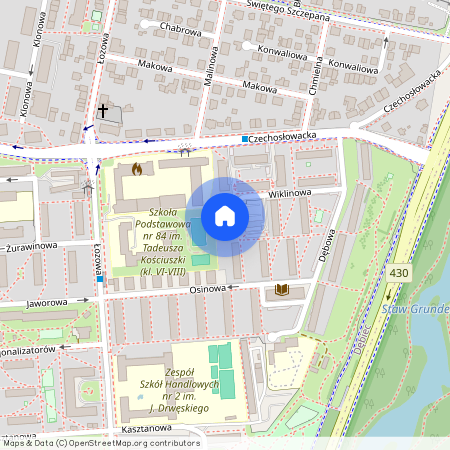 Poznań Dębiec, Wiklinowa