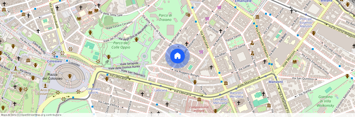 Via Angelo Poliziano, 76, Roma, Lazio 00184