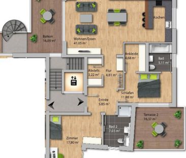 Morgen schon einziehen! Exklusive Wohnung im Zentrum von Grenzach (... - Photo 4