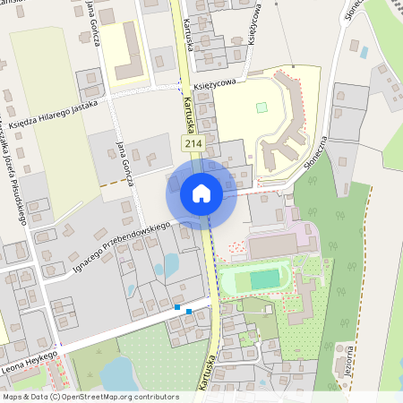 ul. Kartuska, Kościerzyna, kościerski, pomorskie