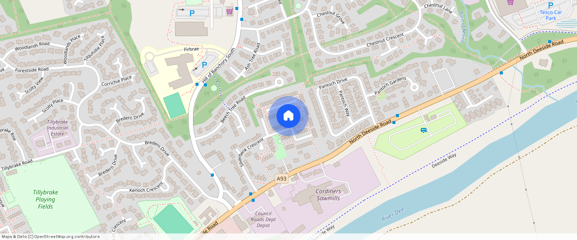 Silverbank Gardens, Banchory, AB31