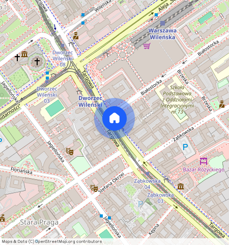 Praga-Północ, targowa, Warszawa