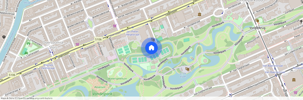 naast het Vondelpark, Amsterdam