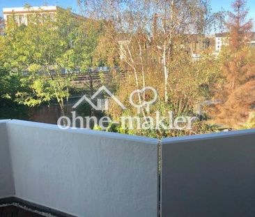 Stilvolle 1-Zimmer-Wohnung mit Einbauküche und Balkon in Unterbilk-... - Foto 3