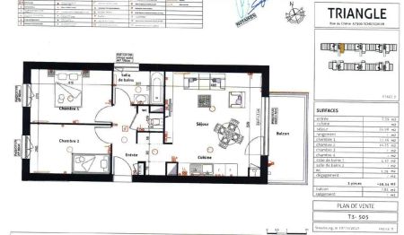 Location appartement 3 pièces - 59.54m² à Schiltigheim (67300) - Photo 4