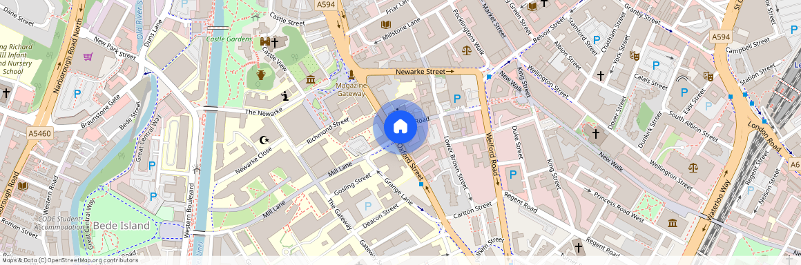 50 York Road, Leicester LE1 5TT, United Kingdom, Leicestershire