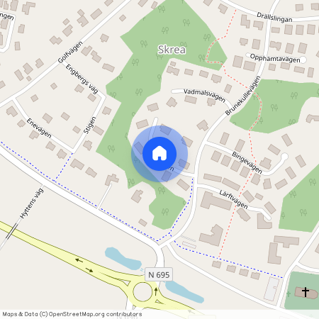 Klädesvägen, Falkenberg