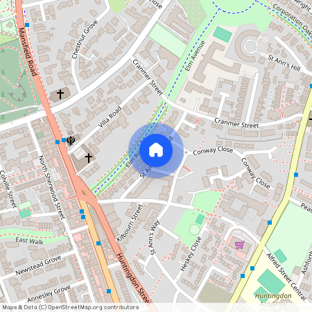 St Ann's Well Road, Nottingham NG3 1BH, United Kingdom