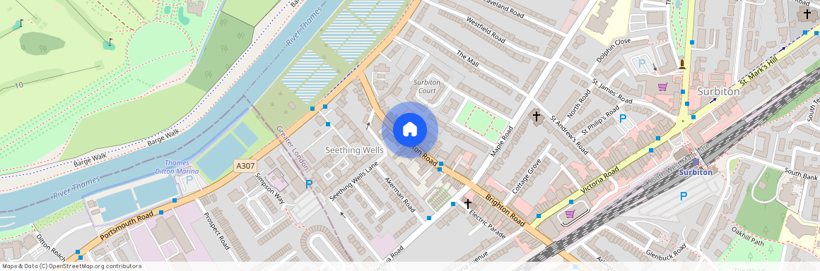 Brighton Road, Surbiton KT6