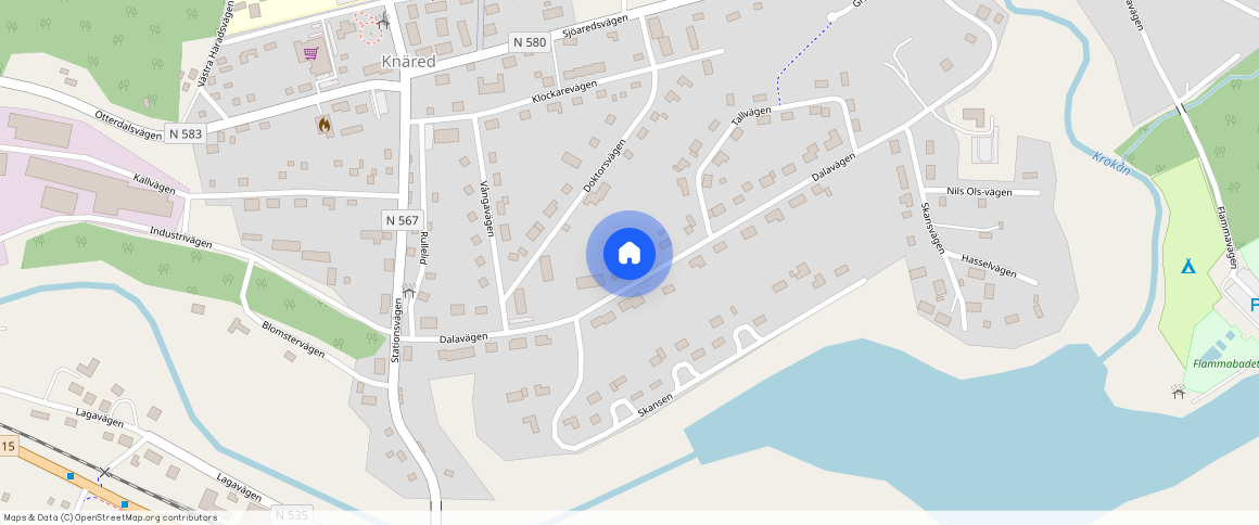 Dalavägen **, Knäred