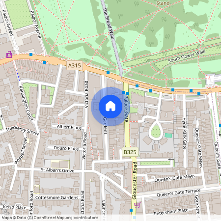 Fordham Court, DeVere Gardens, Kensington W8