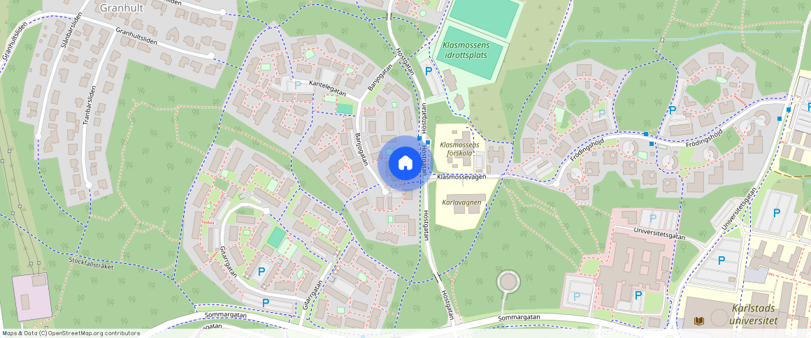 Kronoparken, Karlstad, Värmland, Banjogatan 23c