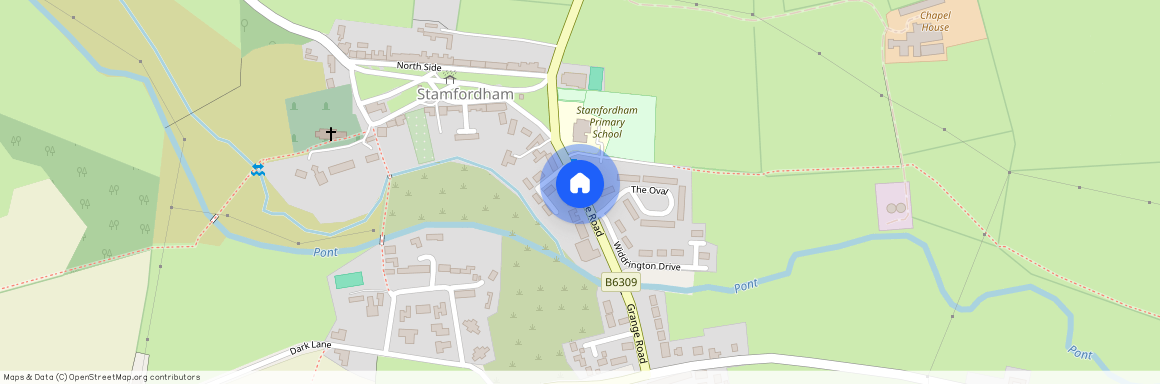 Richmond Hill Courtyard, Stamfordham, Newcastle Upon Tyne, NE18