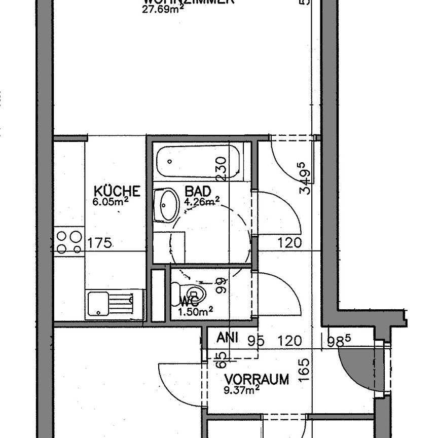 3-Zimmer-Wohnung im Erdgeschoss - Photo 2