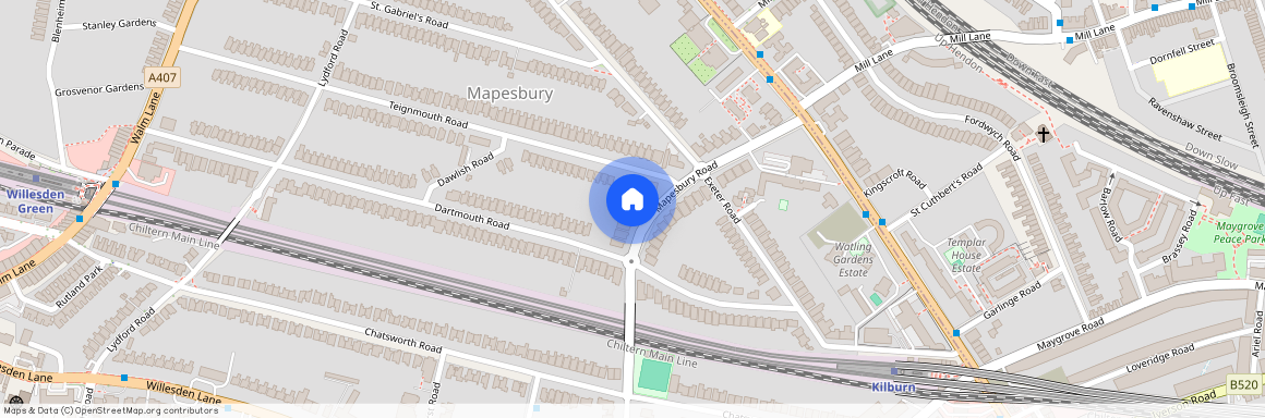 Mapesbury Road, Brondesbury, NW2